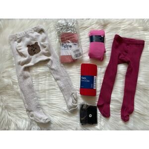 Baby and Toddler Girls Tights Bundle- Little Stocking Co,, Gap , Old Navy, etc